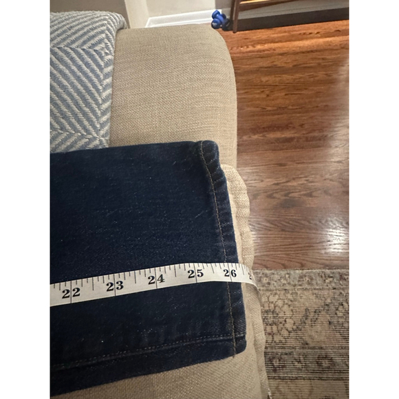 Women's FRAME Blue Le Original Straight Leg Jeans Size 27 - Picture 10 of 12
